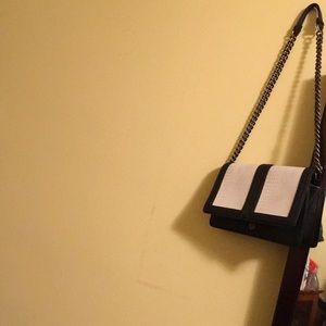 Black  and white cute bag